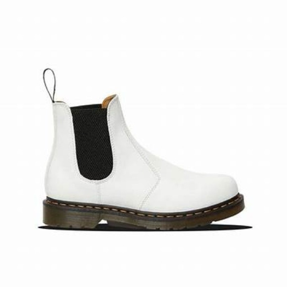 Dr. Martens White Chelsea Boot